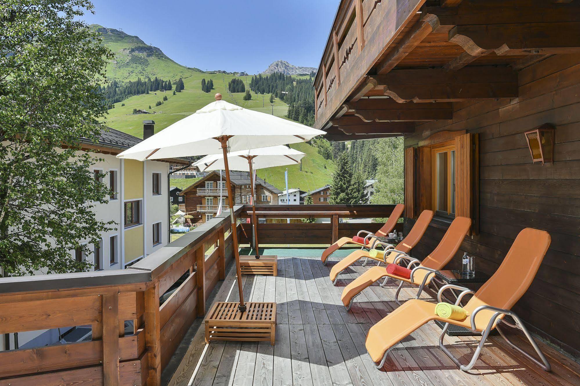 Hotel Schwarzwand Лех Экстерьер фото